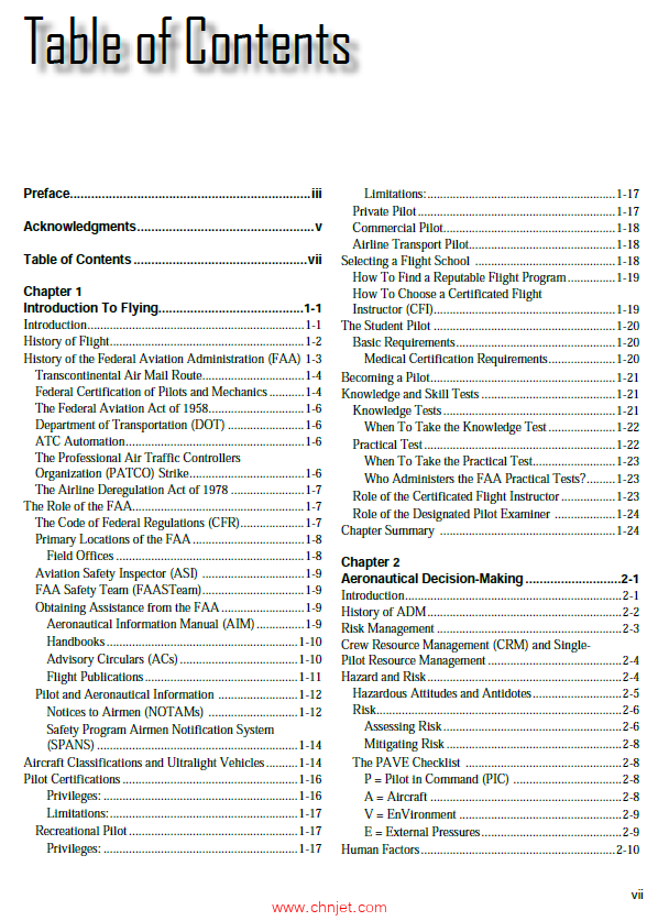 《Pilot’s Handbook of Aeronautical Knowledge 2023》
