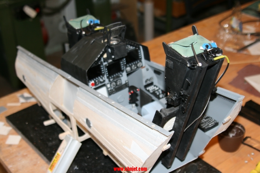 1:4比例MB-339CD涡喷模型飞机制作全程 