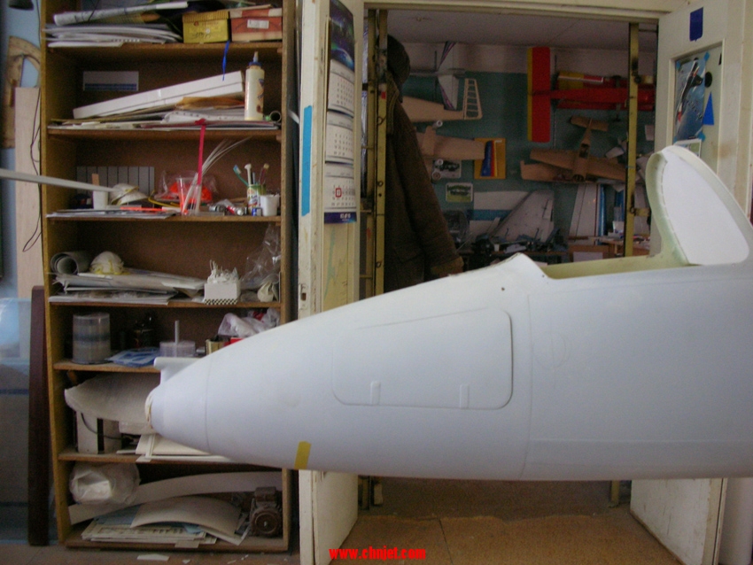1:4.5比例荣誉“鹰”涡喷模型飞机制作全过程 