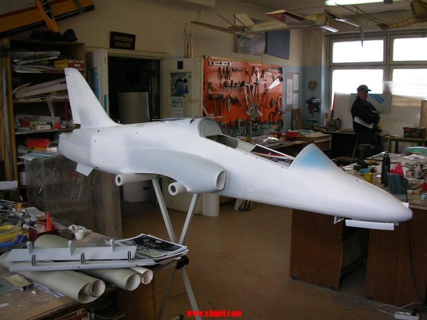 1:4.5比例荣誉“鹰”涡喷模型飞机制作全过程