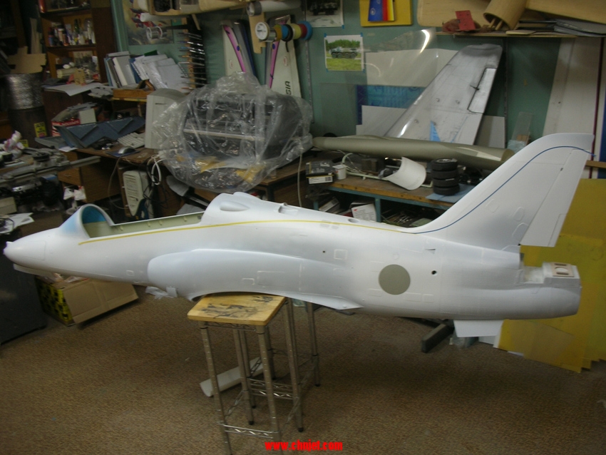 1:4.5比例荣誉“鹰”涡喷模型飞机制作全过程