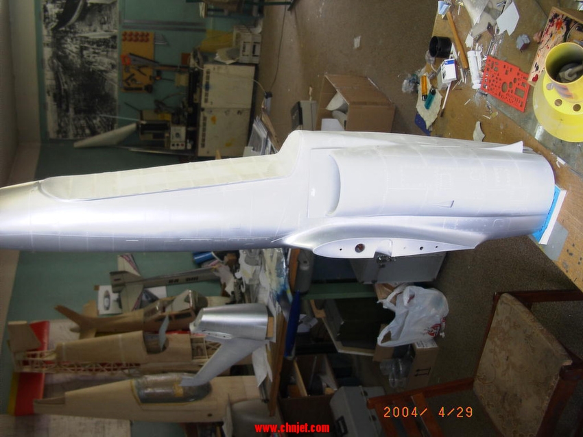 1:7比例L-39涡喷模型飞机制作过程图集