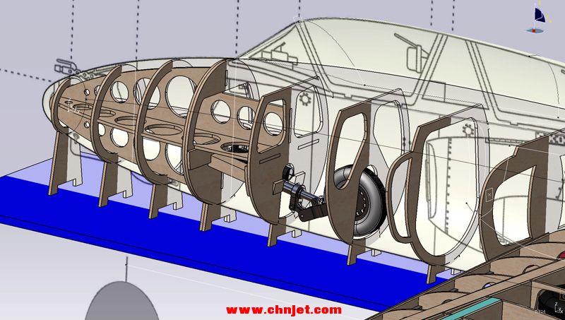 Galeb G2涡喷模型飞机制作全过程