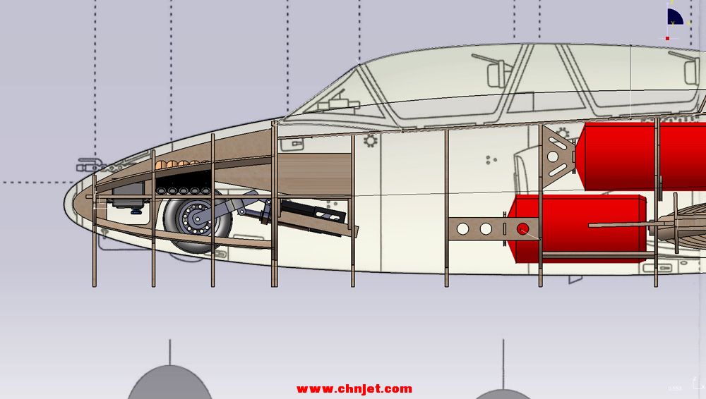 Galeb G2涡喷模型飞机制作全过程