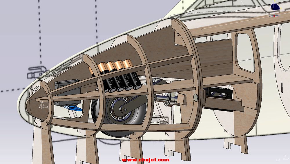 Galeb G2涡喷模型飞机制作全过程