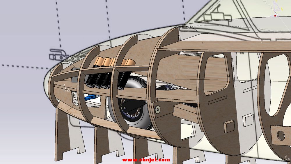 Galeb G2涡喷模型飞机制作全过程