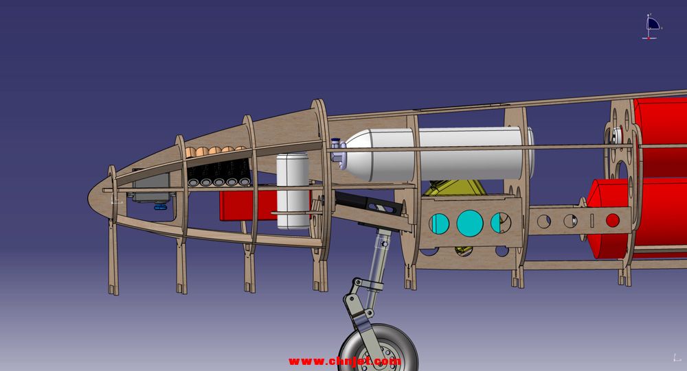 Galeb G2涡喷模型飞机制作全过程