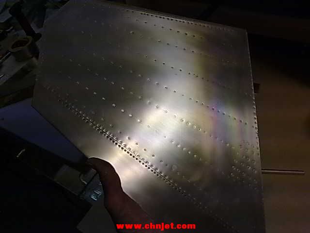 1:5比例F-16B涡喷模型飞机制作过程