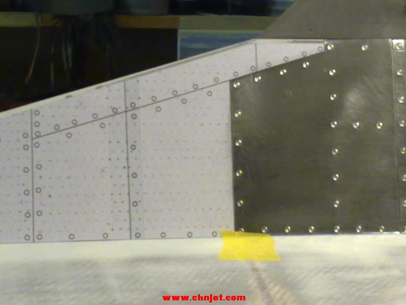 1:5比例F-16B涡喷模型飞机制作过程