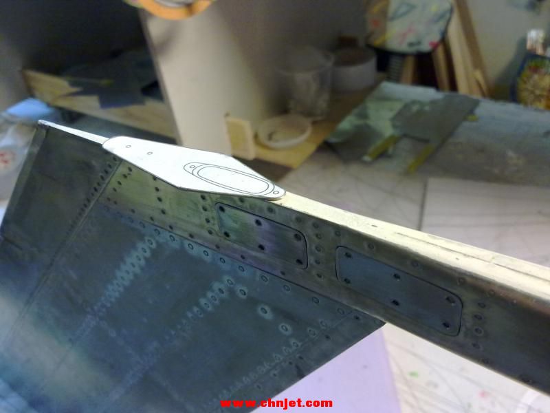 1:5比例F-16B涡喷模型飞机制作过程