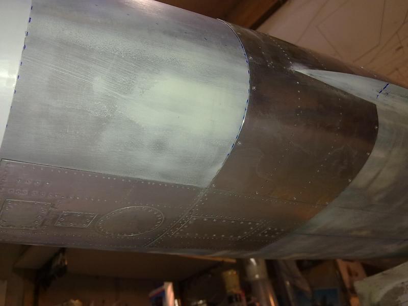 1:5比例F-16B涡喷模型飞机制作过程