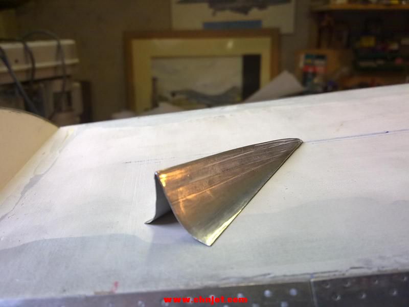 1:5比例F-16B涡喷模型飞机制作过程