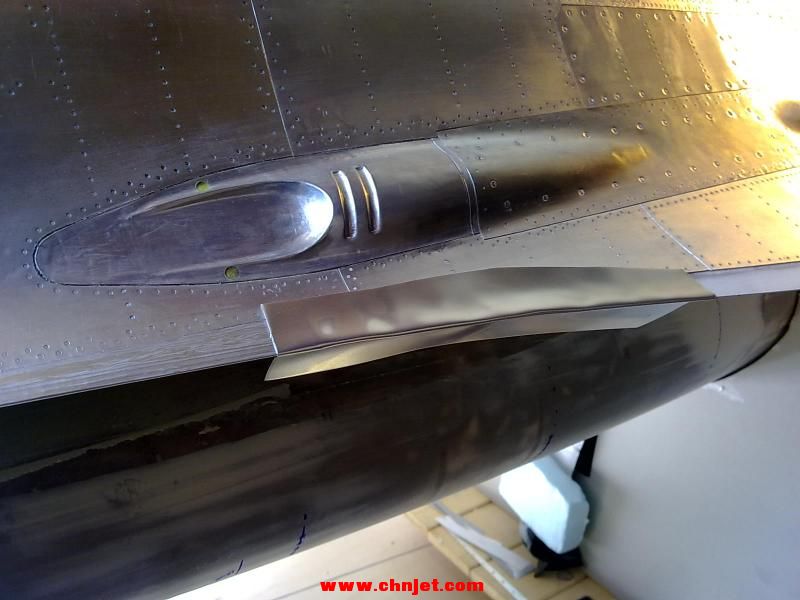1:5比例F-16B涡喷模型飞机制作过程