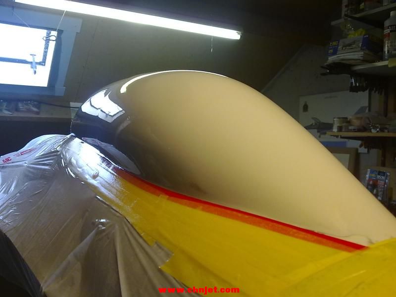 1:5比例F-16B涡喷模型飞机制作过程