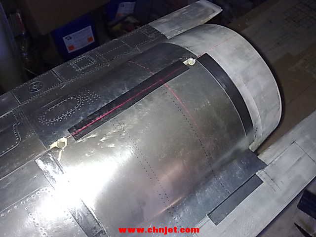 1:5比例F-16B涡喷模型飞机制作过程 