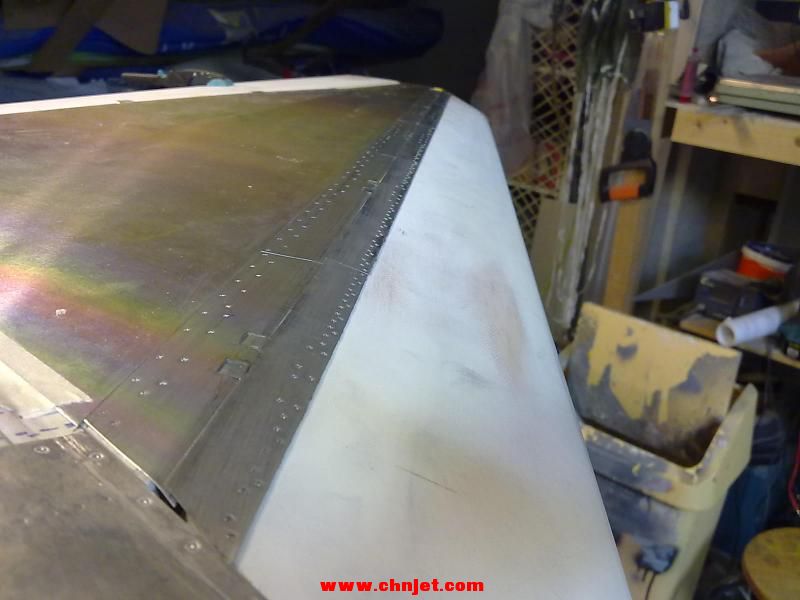 1:5比例F-16B涡喷模型飞机制作过程