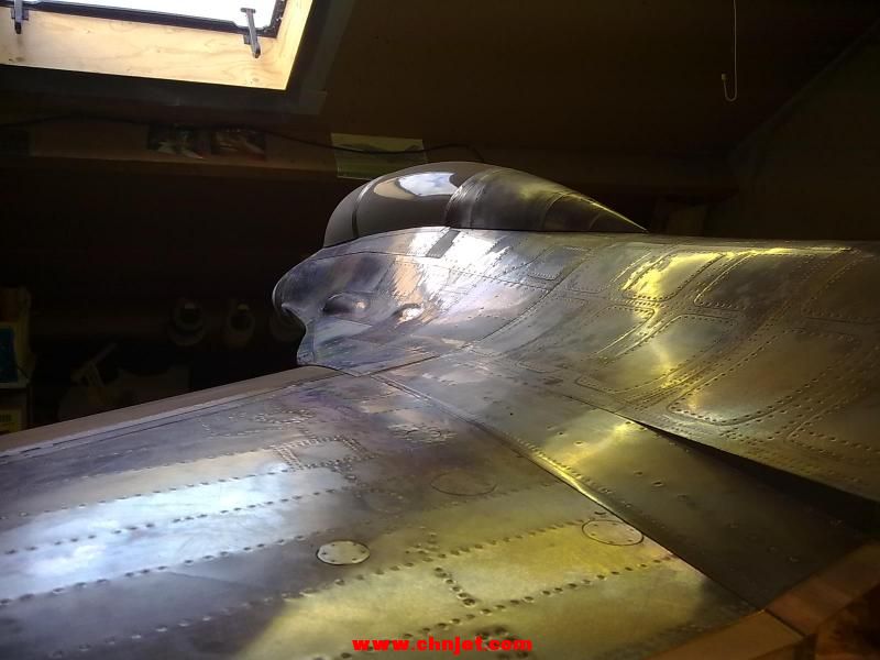 1:5比例F-16B涡喷模型飞机制作过程