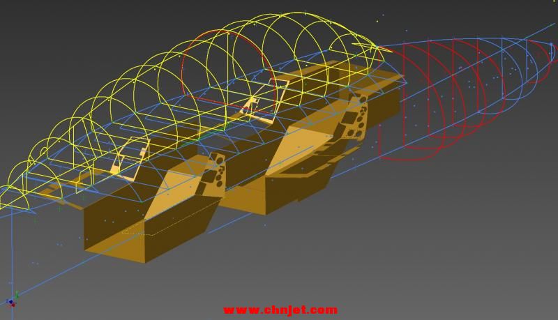 1:5比例F-16B涡喷模型飞机制作过程