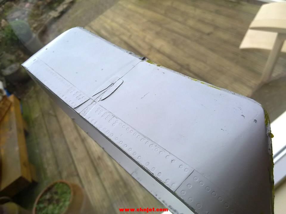 1:5比例F-16B涡喷模型飞机制作过程