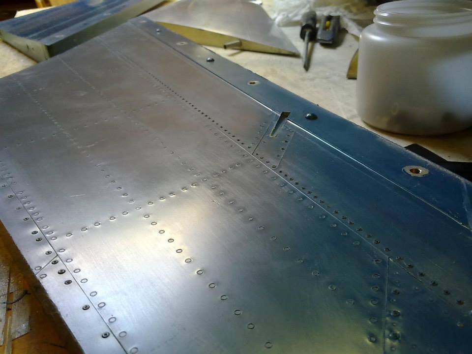 1:5比例F-16B涡喷模型飞机制作过程