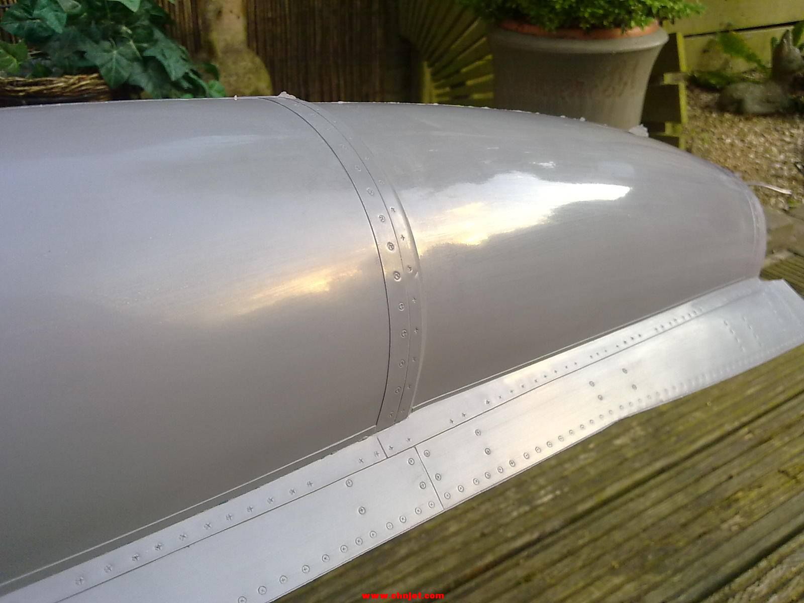 1:5比例F-16B涡喷模型飞机制作过程