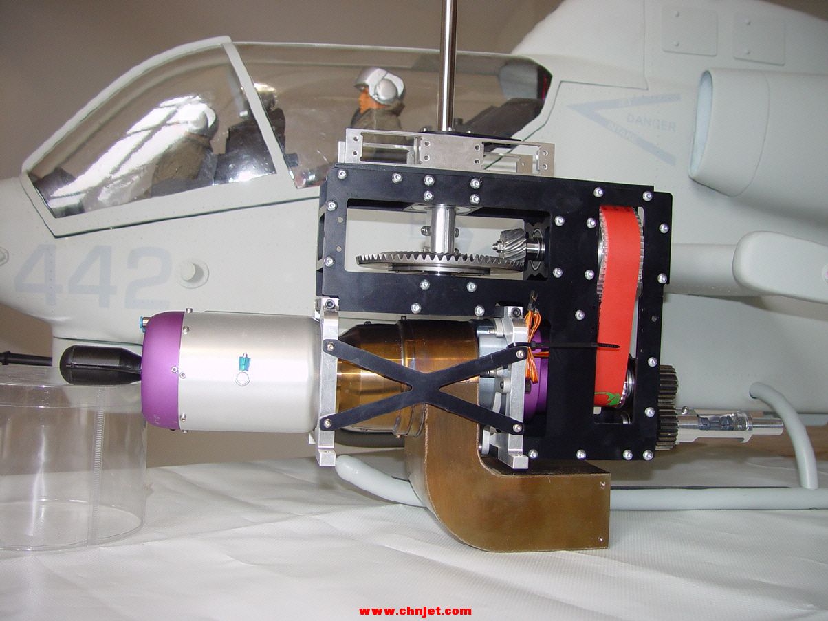涡喷直升机模型动力结构设计讨论