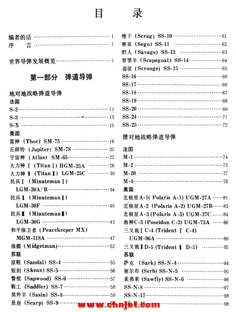 《世界导弹大全》1987年