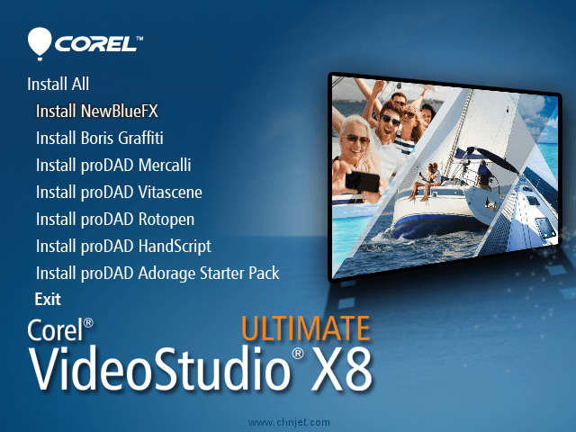 会声会影x8 64位旗舰版（Corel VideoStudio Ultimate X8）