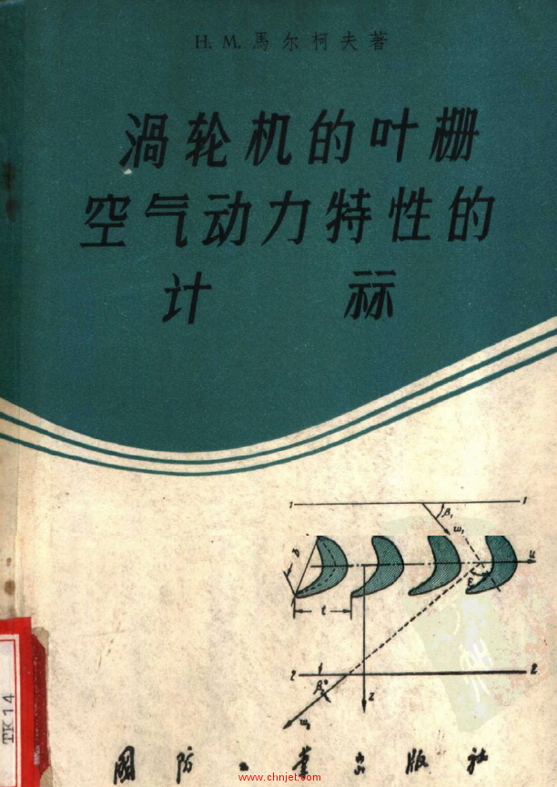 《涡轮机的叶栅空气动力特性的计算》