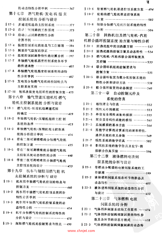 《燃气轮机自动控制系统设计》