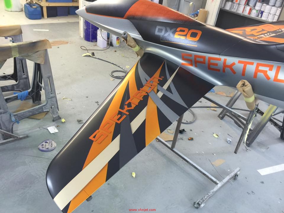 Pirotti Rebel Pro飞机Spektrum DX20涂装全过程