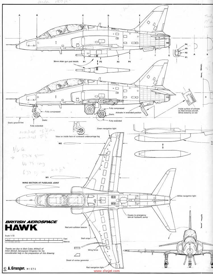 Tomahawk Hawk300沙特皇家空军涂装过程