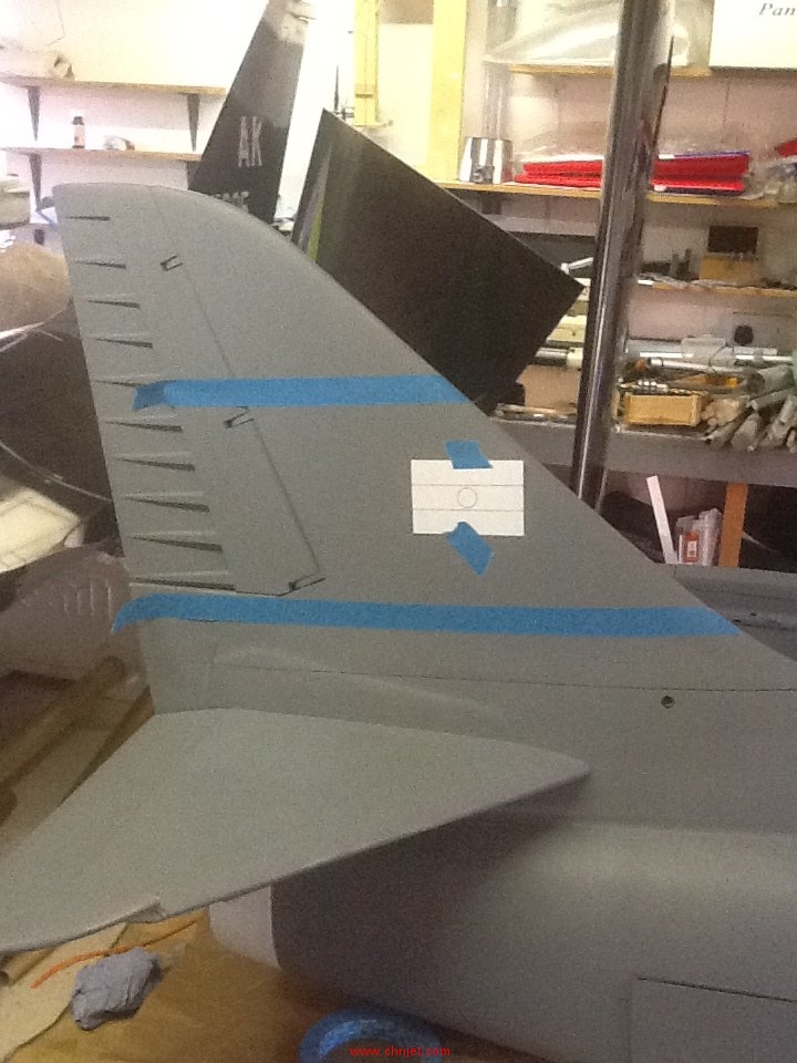 Skymaster A-4 Skyhawk涂装过程