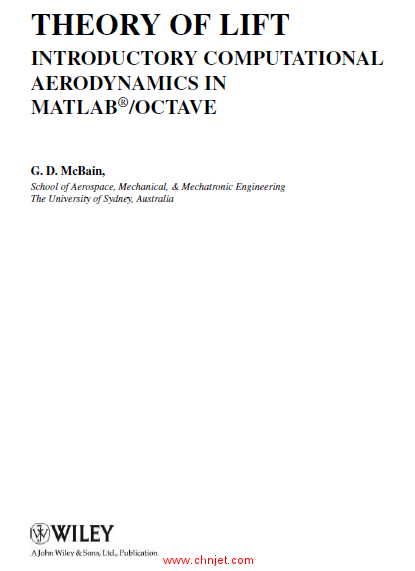 《Theory of Lift: Introductory Computational Aerodynamics in MATLAB/Octave》