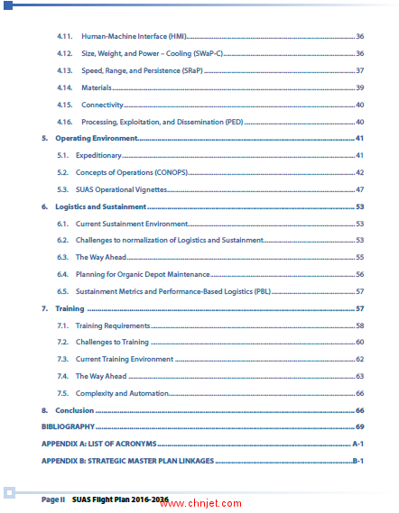 美国空军小型无人机发展规划：2016-2036（英文）