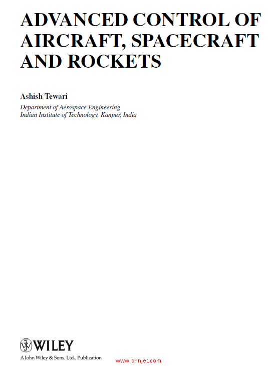 《Advanced Control of Aircraft, Spacecraft and Rockets》