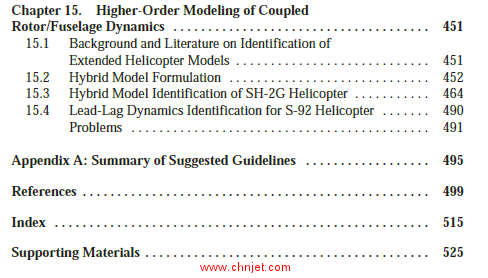《Aircraft and Rotorcraft System Identification：Engineering Methods with Flight-Test Examples》
