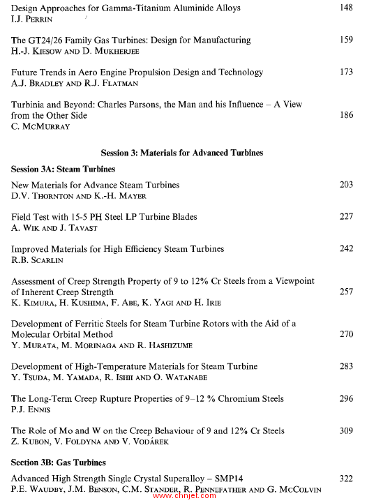 《Advances in turbine materials, design and manufacturing》