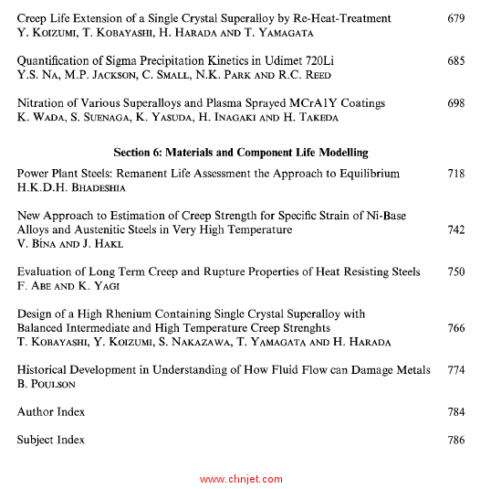 《Advances in turbine materials, design and manufacturing》