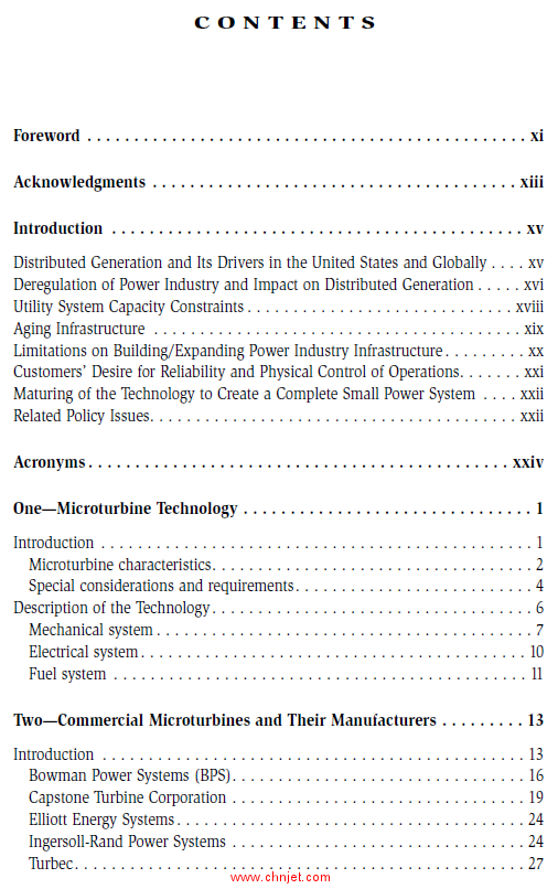 《The Handbook of Microturbine Generators》