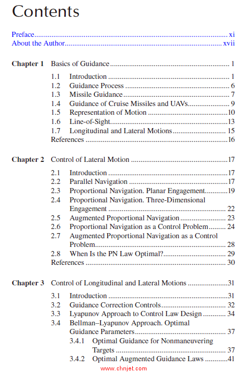 《Guidance of Unmanned Aerial Vehicles》