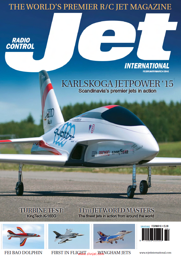 涡喷杂志《Radio Control Jet International》2016年2-3月刊 