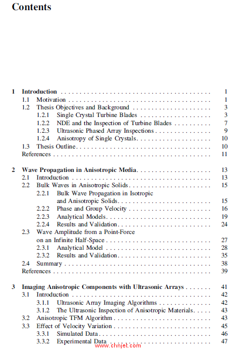 《The Development of a 2D Ultrasonic Array Inspection for Single Crystal Turbine Blades》