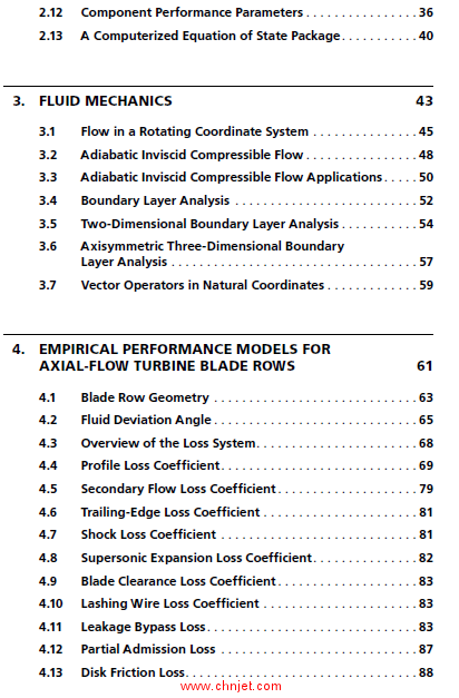 《TURBINE AERODYNAMICS：axial-flow and radial-inflow turbine design and analysis》