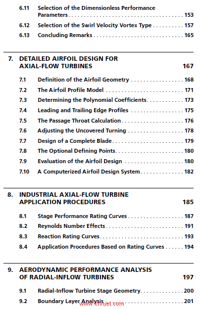 《TURBINE AERODYNAMICS：axial-flow and radial-inflow turbine design and analysis》