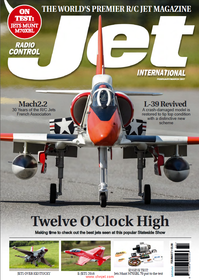 涡喷杂志《Radio Control Jet International》2017年2-3月刊