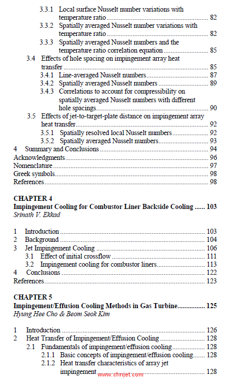 《Impingement Jet Cooling in Gas Turbines》