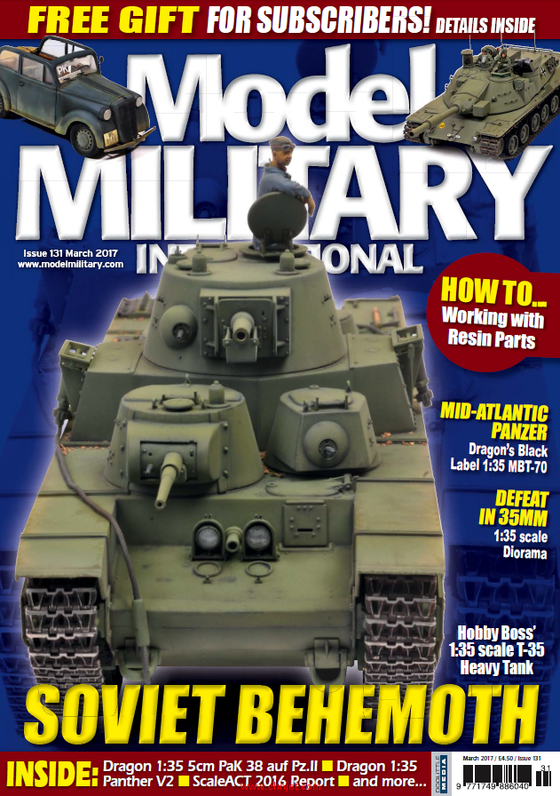 《Model Military International》2017年3月