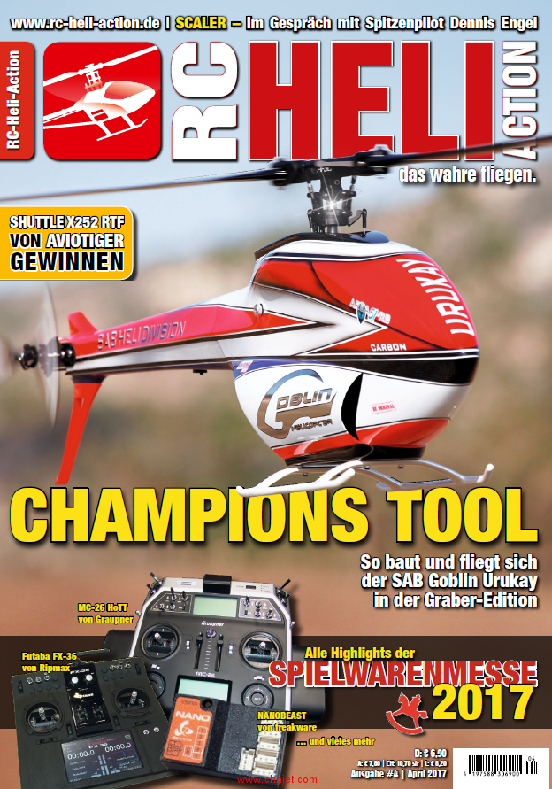 《RC Heli Action》2017年4月