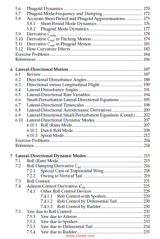 《Elementary Flight Dynamics with an Introduction to Bifurcation and Continuation Methods》